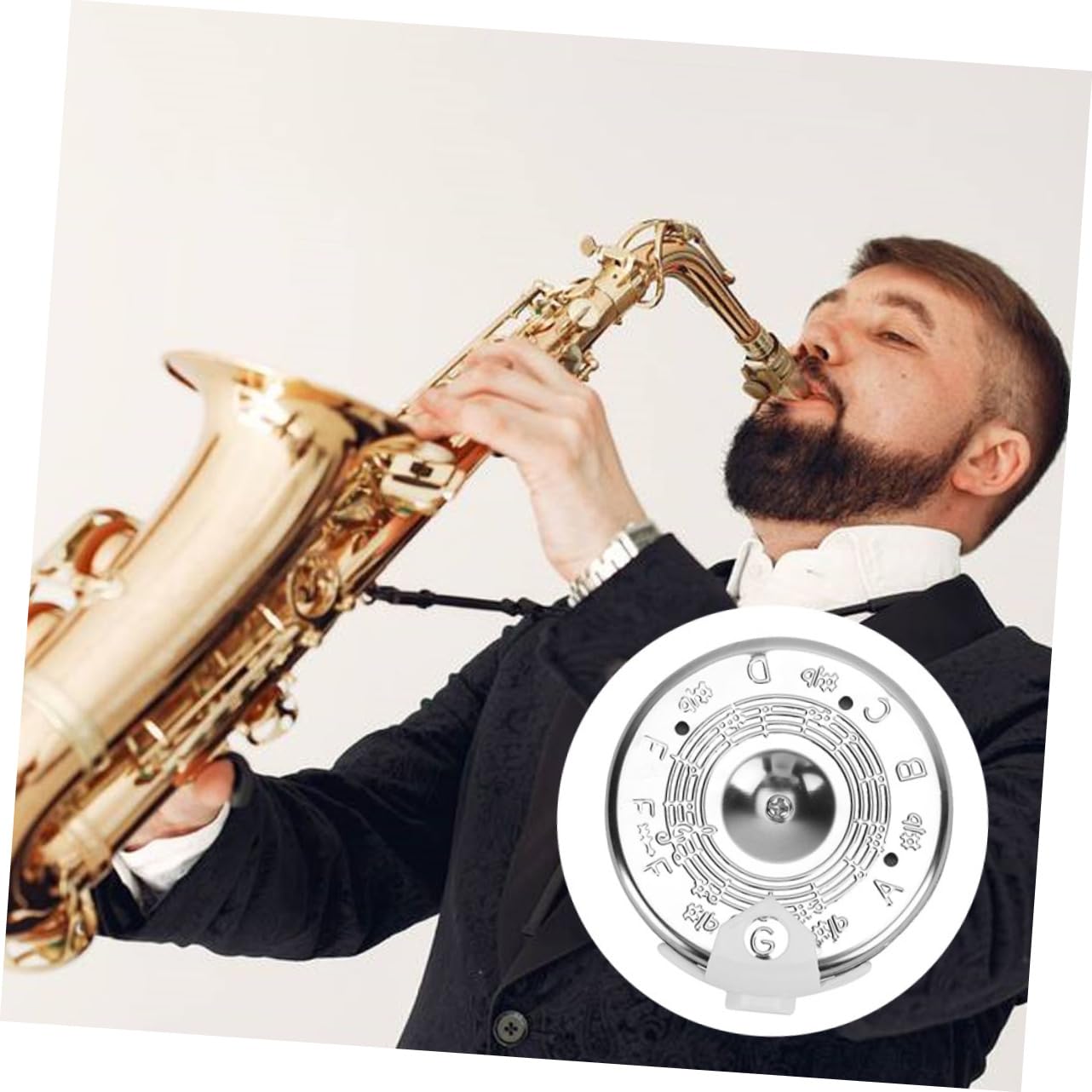 VICASKY 6stücke Stimmenote C-c Stimmrohr Für Gitarre Und Geige Präzises Stimmgerät Für Violine Ukulele Mandoline Und Bass Für Musiker Und Musiklehrer
