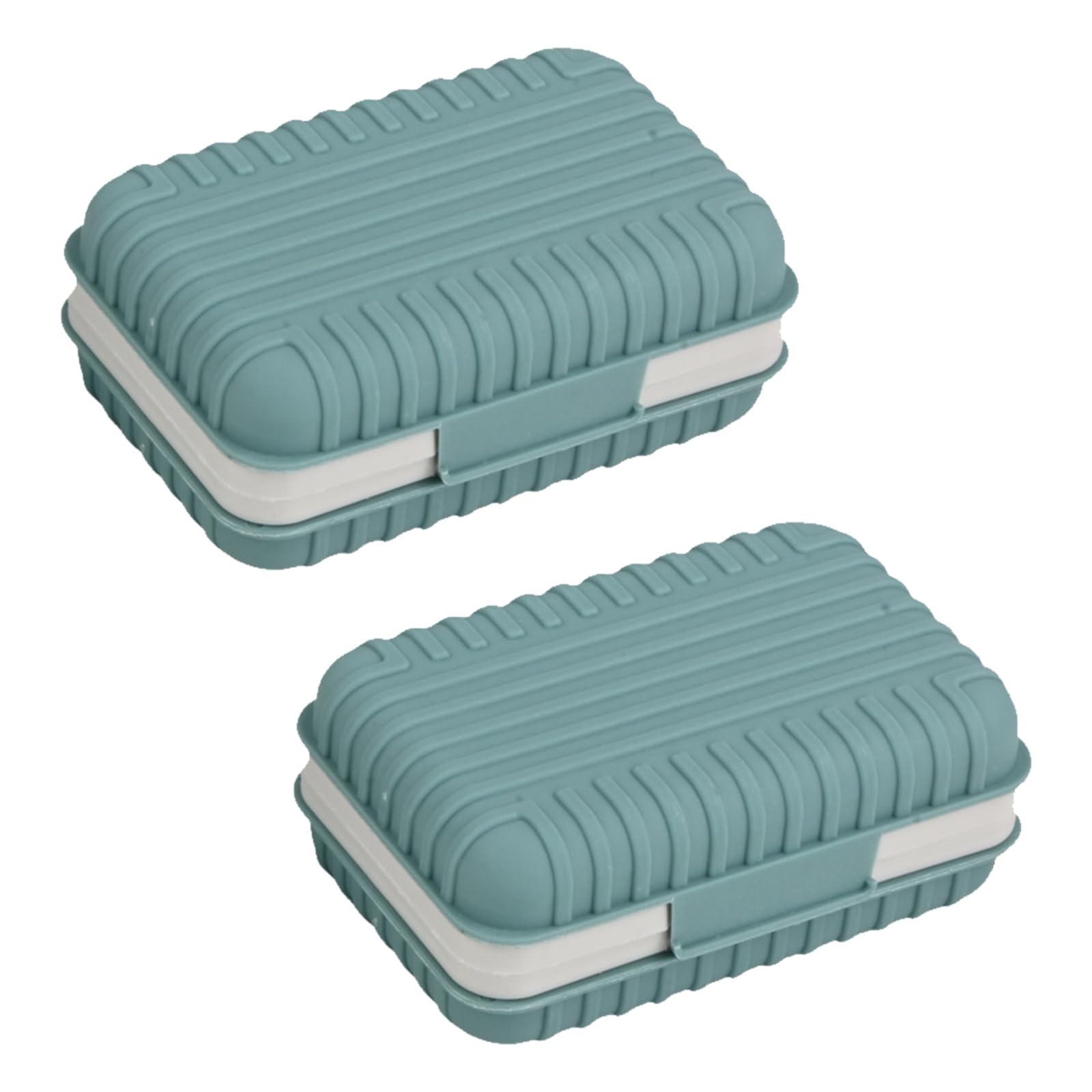 Travel Soap Dish with Lid Portable Soap Case Draining Soap Bar Holder Leakproof Soap Box Container for Shower Bathroom Camping