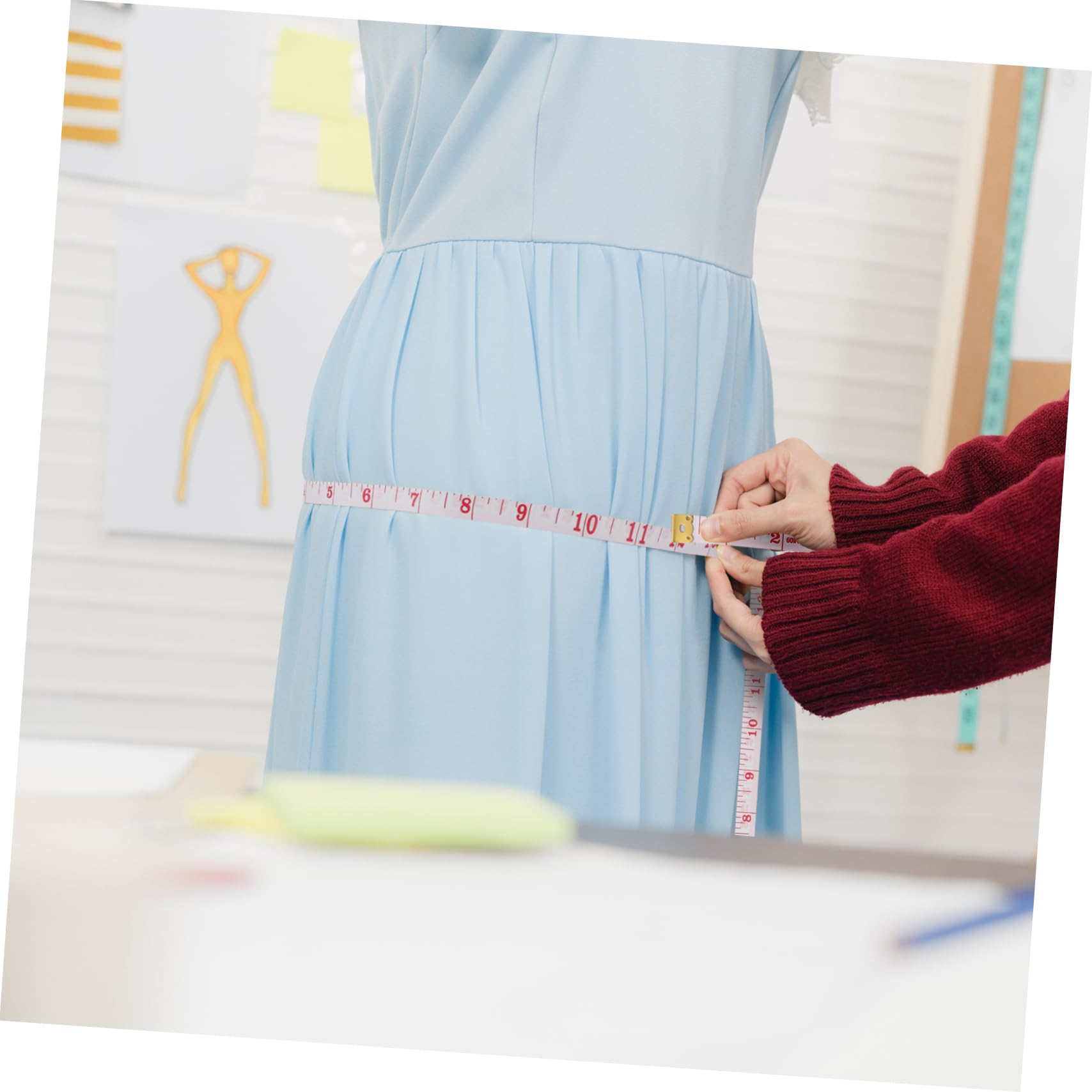Righello Curvilineo Francese da Sartoria 12 Pezzi per Modelli | Set Flessibile in Plastico, Misurazione Accurata e Leggero, per Progettazione e Taglio nei Lavori Creativi
