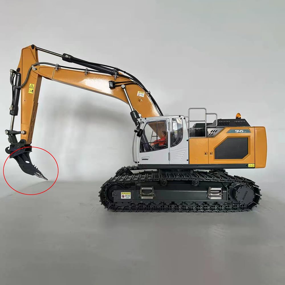 Escarificador de metal curvado para excavadora hidráulica Rc 1/14 945 piezas piezas de vehículos de construcción pesados