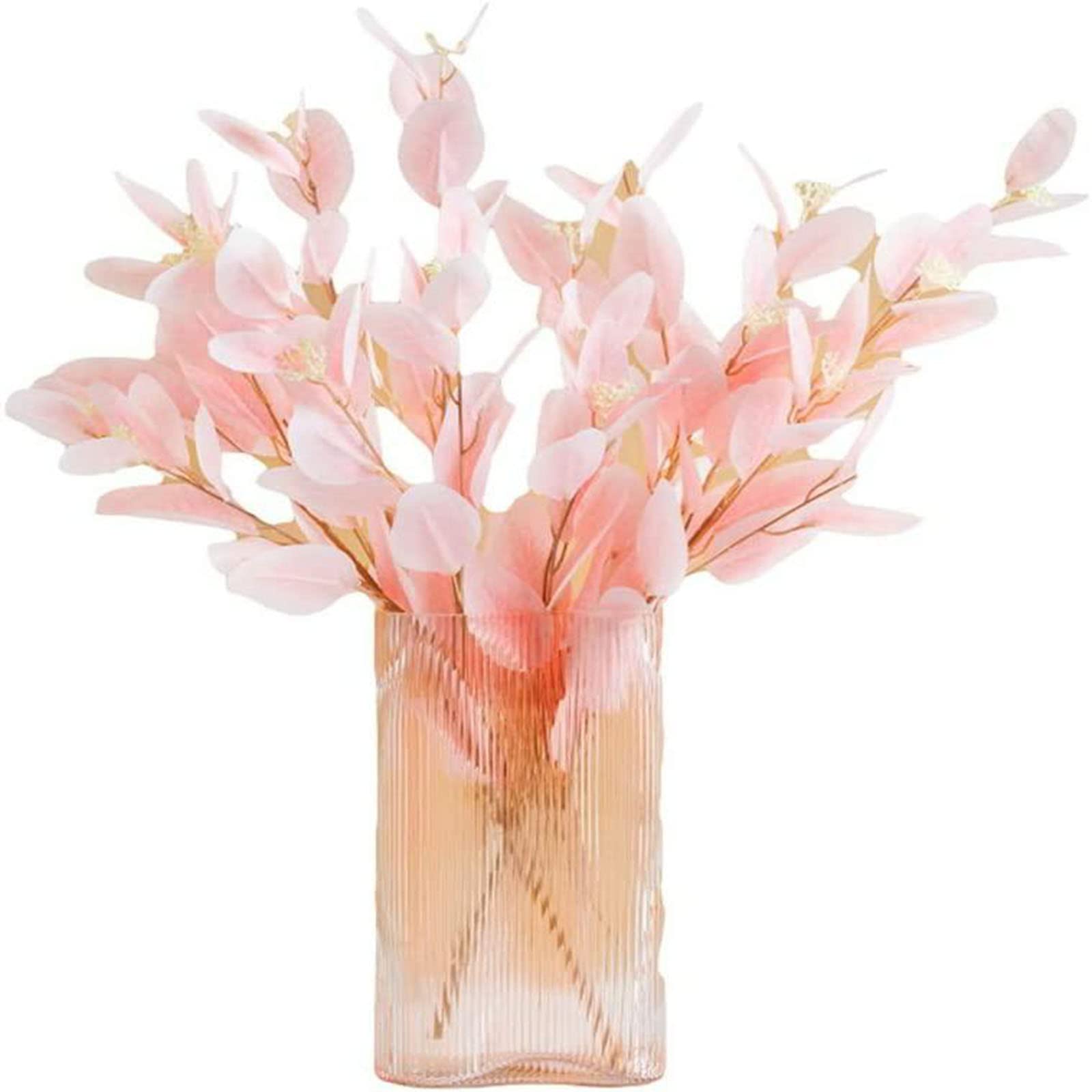 Bouquet di Fiori Artificiali di Lusso Nordico, Fiori di plastica, Piante in Vaso, Vaso per Decorazioni di casa, Feste, Ufficio e Tavolo, Fiori Finti