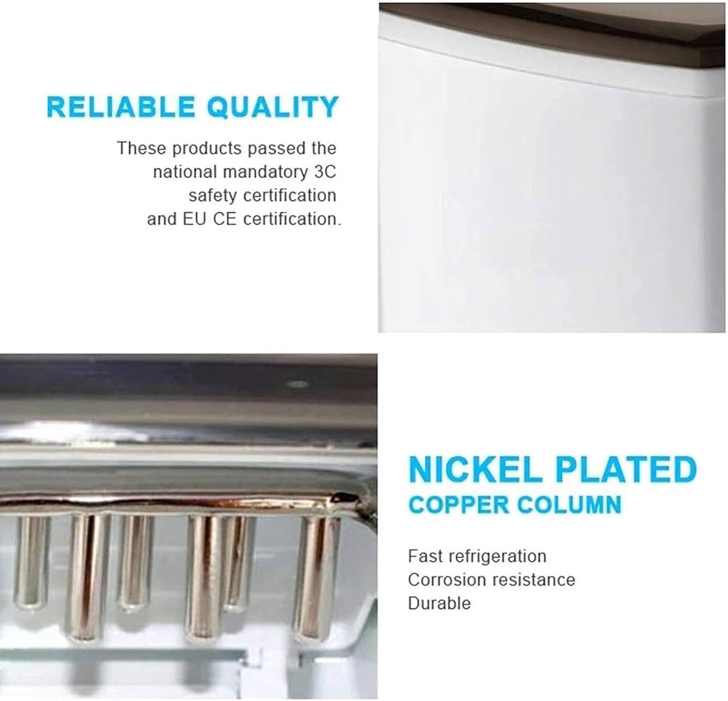 Ice Maker Desktop Mechanism Ice Maker Portable Ice Maker Home Small Mini Commercial Milk Tea Shop Round Ice Cube Maker It Only Takes A Few Minutes to-1pc