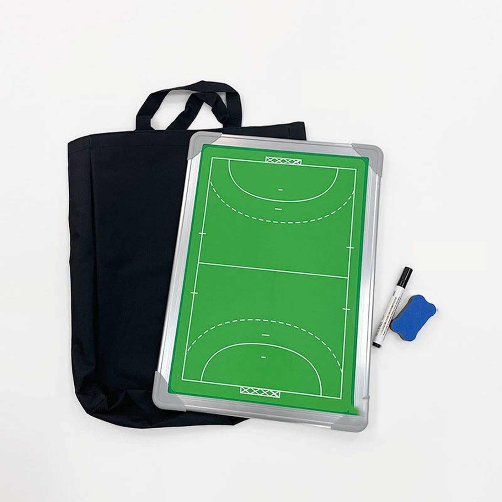 Pizarra Magnética para Entrenamiento de Balonmano, Pizarra Balonmano Entrenador, con Bolsa de Almacenamiento, Bolígrafo y Borrador