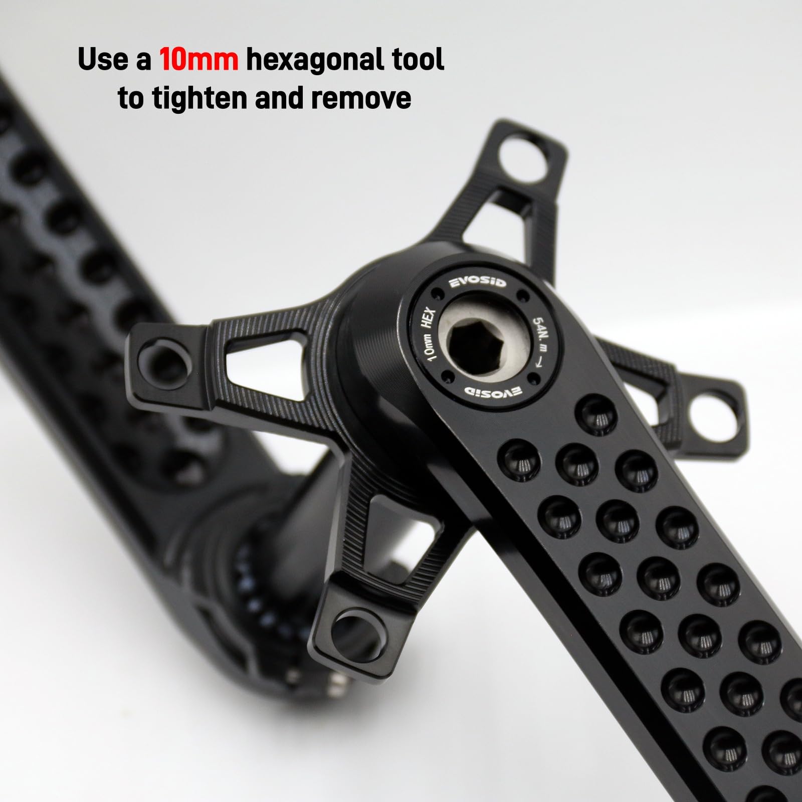 Amazon.com : EVOSID Road Bike Crankset 160MM/165MM/170MM Crank Arm