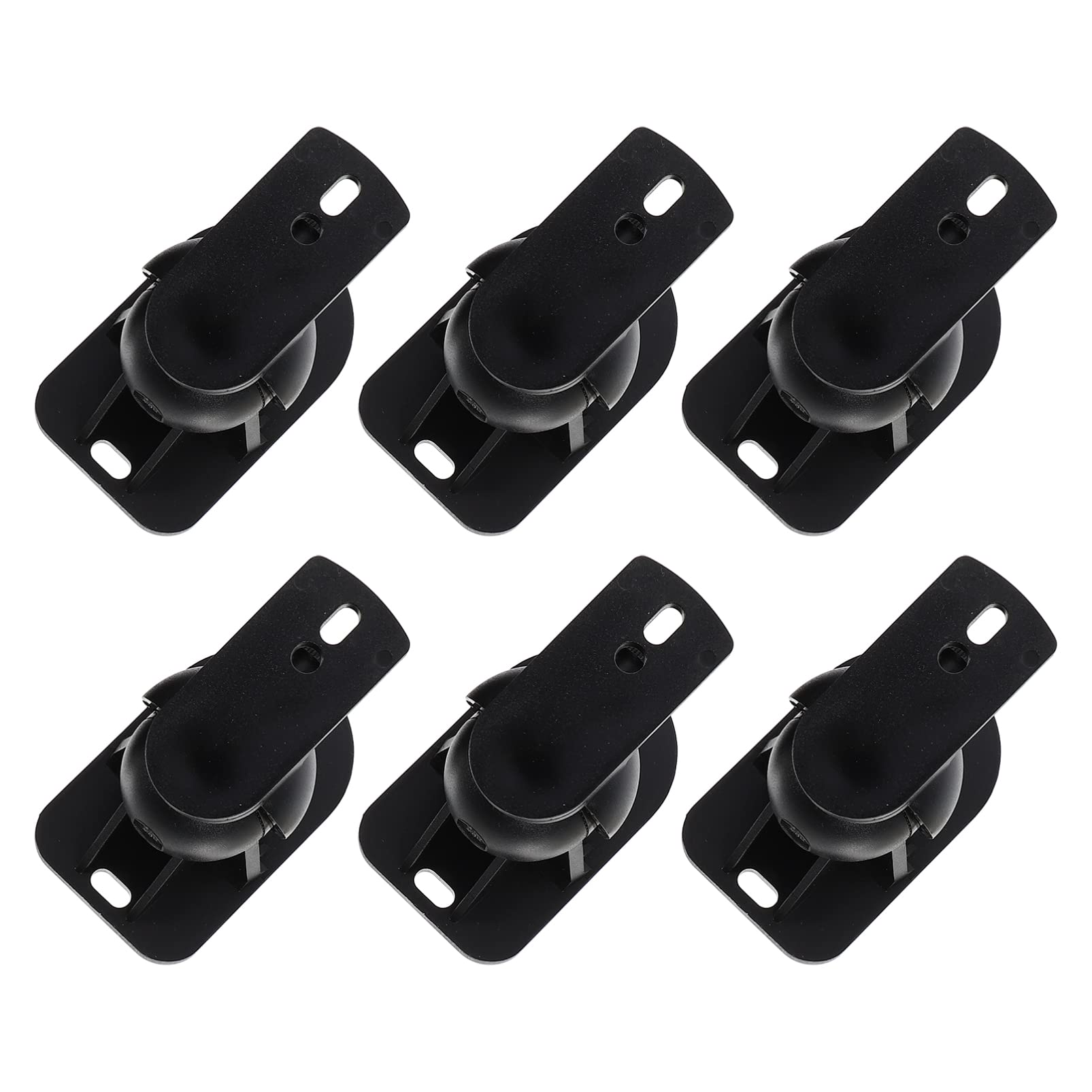 6sets Supporti Parete Per Altoparlanti Di Staffe Regolabili Per Diffusori Surround Resistente e Facile Da Installare Per Casa e Ufficio
