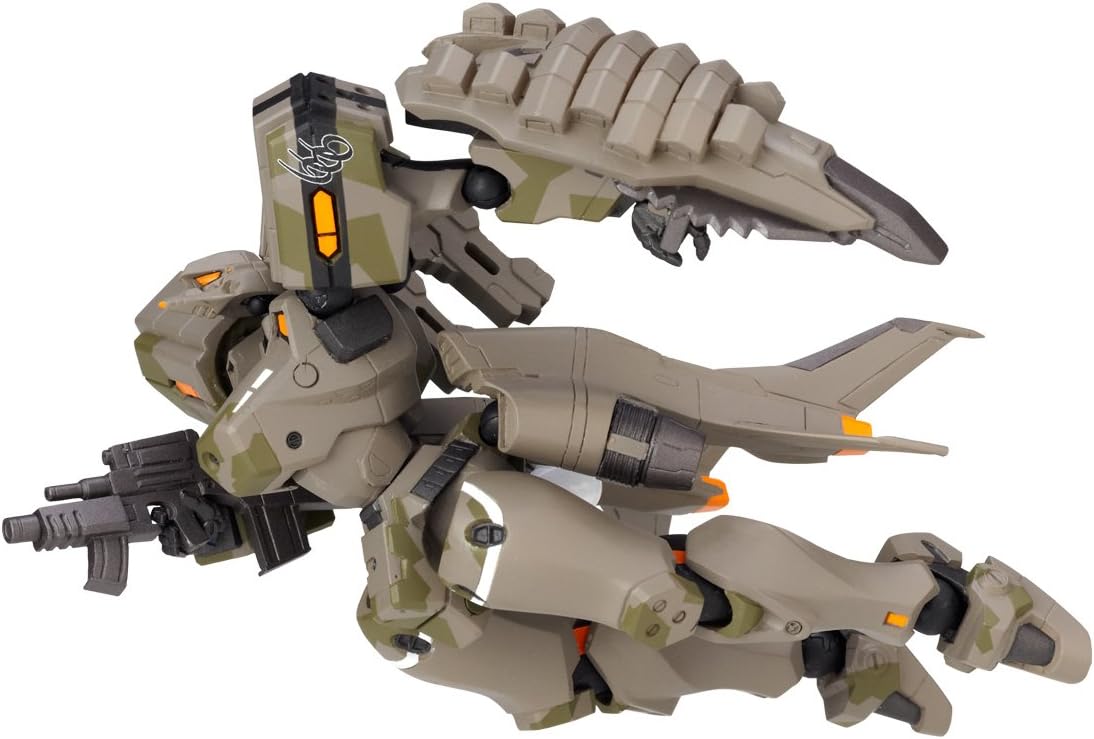 Kaiyodo Revoltech Muv-Luv Alternative #006: MiG-21 Balalaika Schwarzesmarken Action Figure