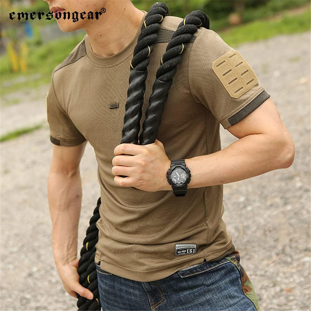 EMERSONGEAR UMP Frogmen Military Shooting Airsoft Paintball Hiking Training Sport Shirt for Men Short Sleeve Youth T-Shirt