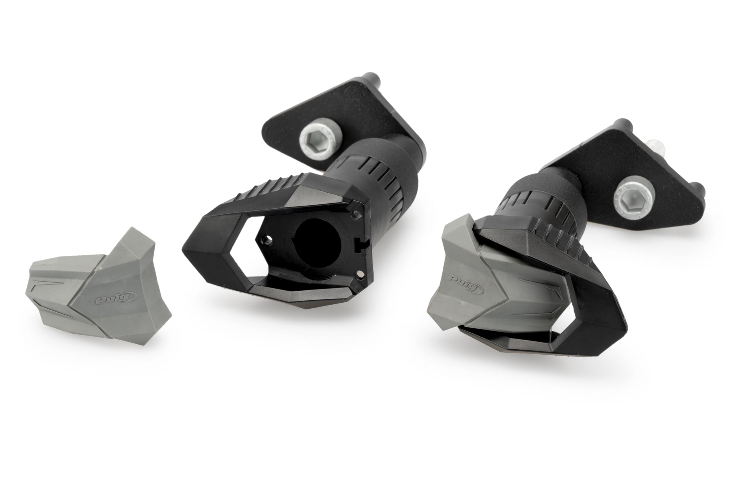 Puig R19 Frame Sliders | Black | Suzuki V-Strom 800DE 2023>2024