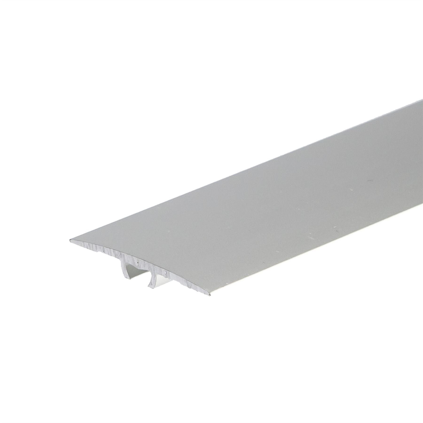Screw Fix ANODISED Aluminium Door Floor Bar Edge Trim Threshold 900mm x 36mm A68, Silver