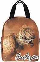 Vista 14 de InterestPrint Bolsa de almuerzo personalizada de animales con nombre, lonchera de árbol de luna personalizada, regalo personalizado para cumpleaños