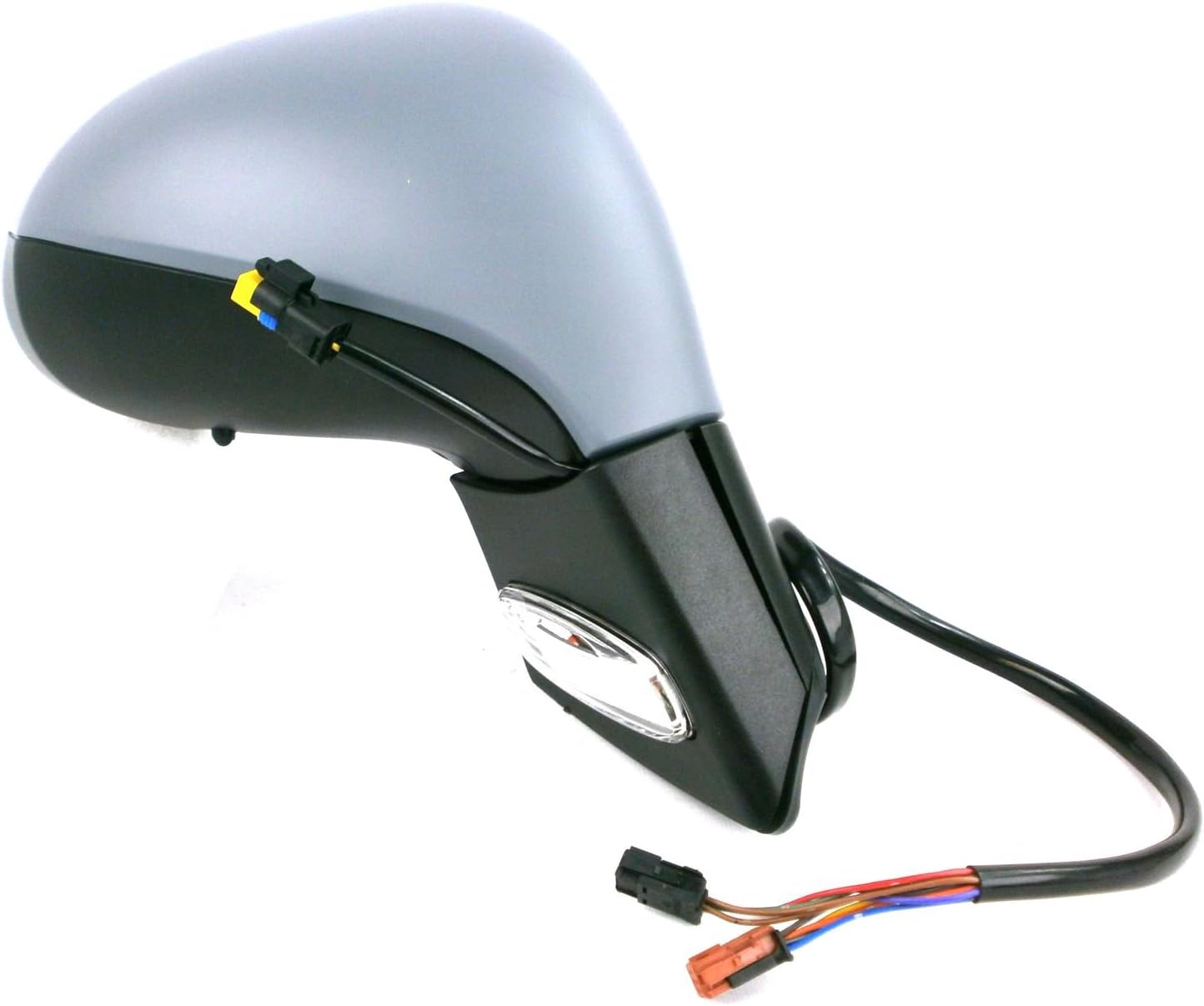 Electric Adjust Wing Door Mirror Primed Cover Drivers Side