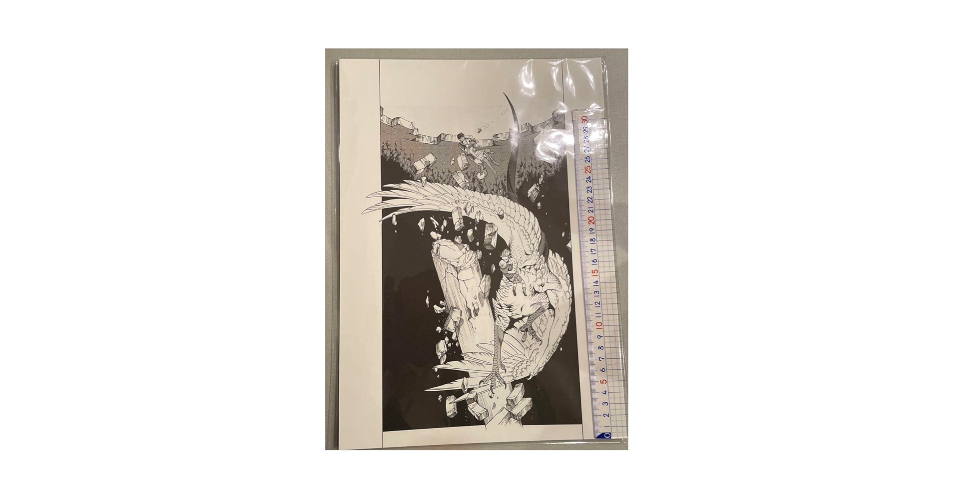 ダンジョン飯　複製原稿　5枚 ダンジョン飯展 迷宮探索展 複製原稿 複製原画 5種セット - メルカリ