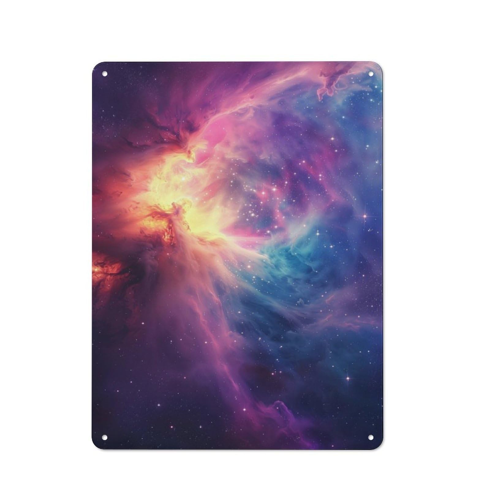 Junmoney Stellar Blaze Retro Printed Metal Sign 40X30cm For Garage Or Workshop, For Garage, Workshop And Man Cave Decoration