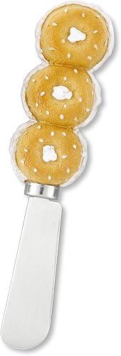 Miniatura 8 de Supreme Housewares Cuchillos esparcidores de queso y mantequilla, mango de resina pintado a mano con hoja de acero inoxidable, juego de esparcidor