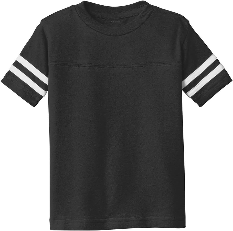 Joe's USA - Toddler Football Fine Jersey Sizes 2T-6T