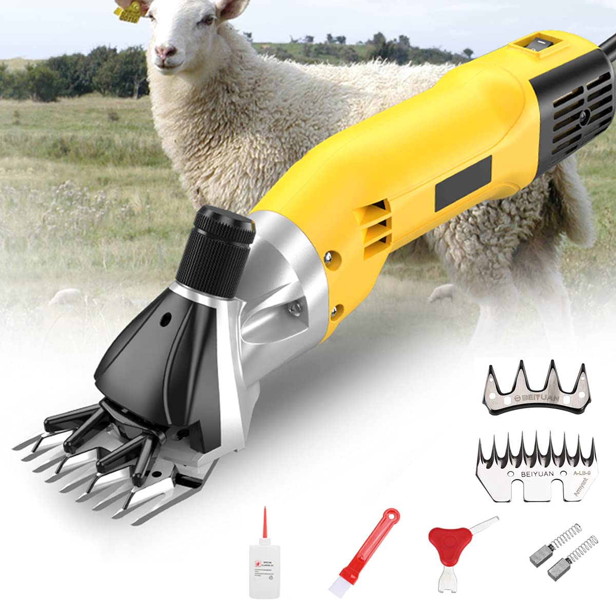 Buy HIMNA PETTR 6speed Electric Sheep Shears, Handheld Professional