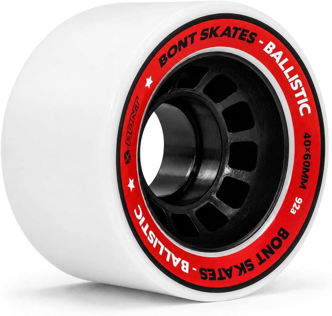 Roller Skates | Ballistic Roller Skate Wheel | Derby Indoor Speed Quad Skating | Pack of 4