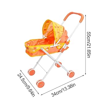 Amazon.co.jp: リアルな人形ベビーカー, 調節可能な 2-in-1