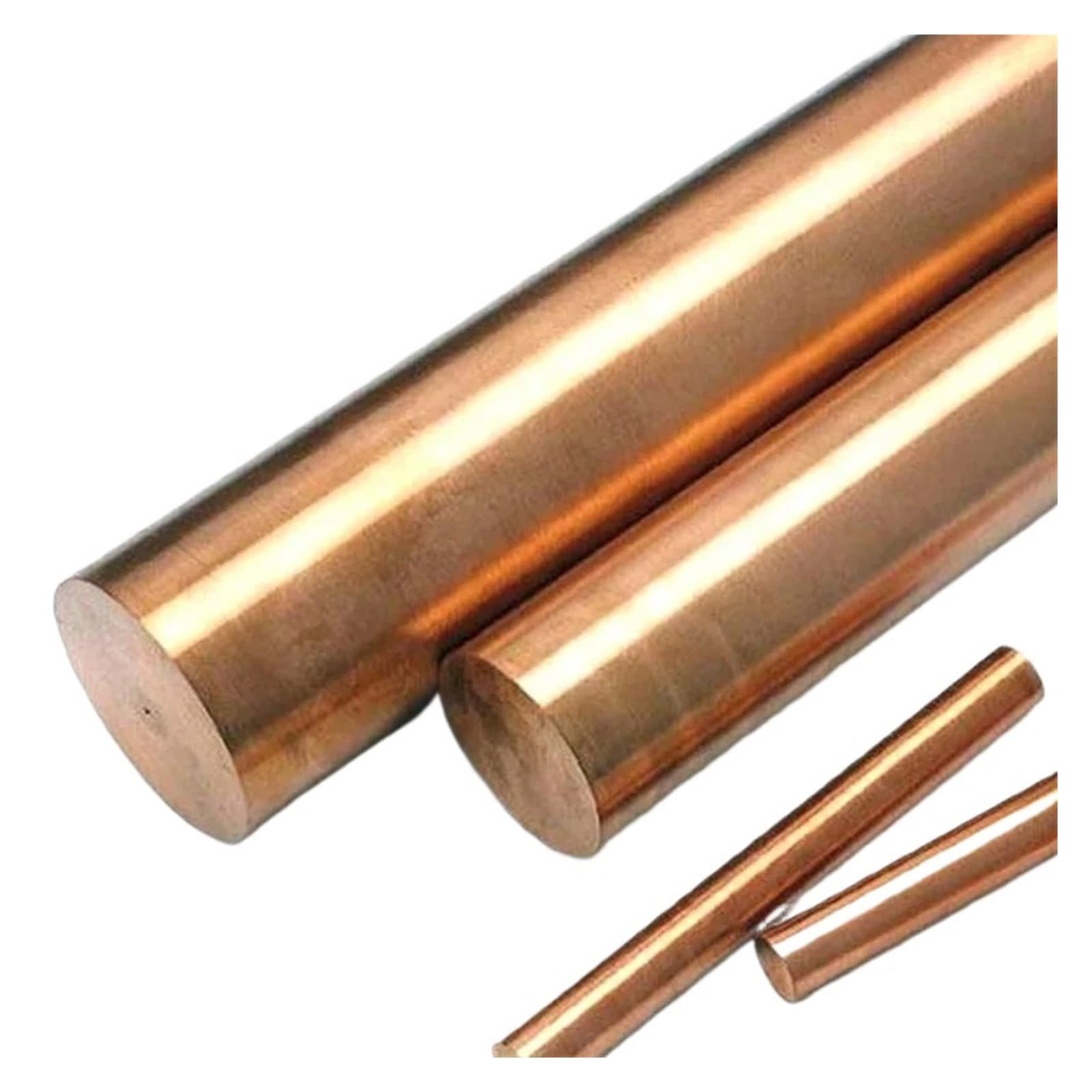 Asta di rame massiccio Barra di rame diametro Φ2mm-16mm lunghezza300 500mm Barra piena diritta di rame rosso Barra tonda di rame viola(Length 300mm,12 mm (1 pcs))