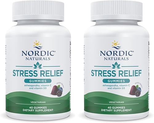 Miniatura 8 de Nordic Naturals Gomitas para aliviar el estrés, bayas mixtas, 40 suplementos de gomitas, apoyan el estado de ánimo diario y la salud del sistema