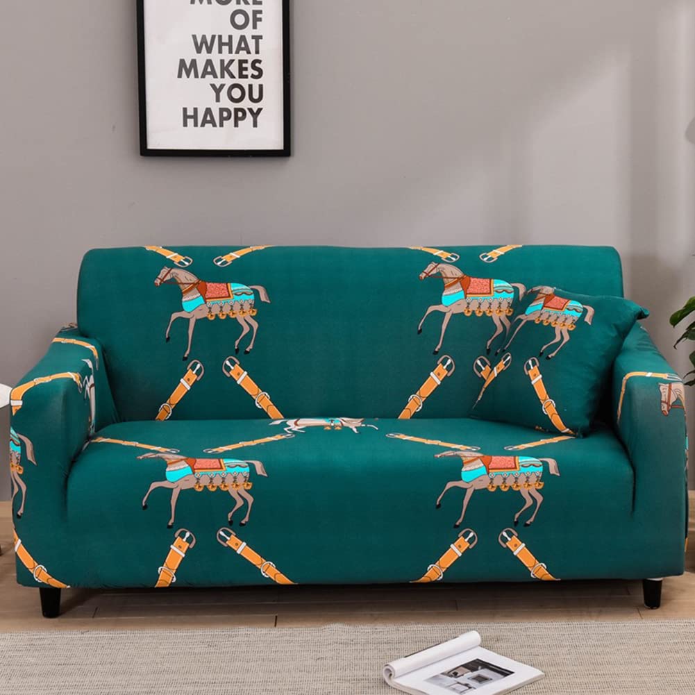 Housse de canapé antidérapante et extensible pour protection de meuble