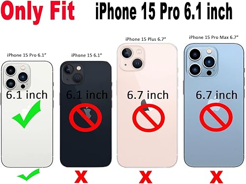 Miniatura 10 de Qokey Funda para iPhone 11 de 6.1 pulgadas, lindo marco de onda de corazón 3D, TPU suave, brillante, láser, luz colorida, con purpurina, para iPhone