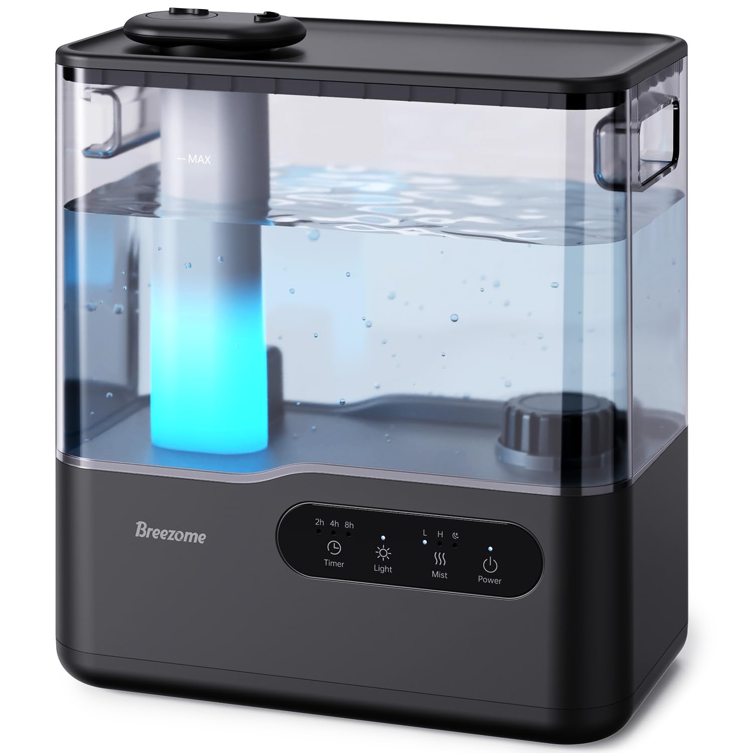 BREEZOME 5L Humidifiers for Bedroom Large Room, 36H Top Fill Cool...