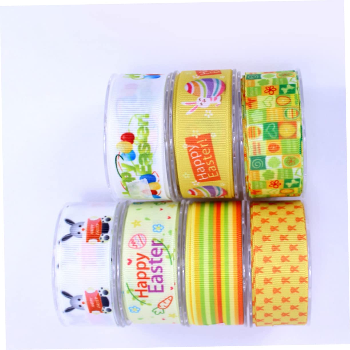 SHINEOFI 12rollen Osterribbon Bunte Satinbänder Für Bastelprojekte Haarschmuck Geschenkverpackungen Und Dekorationen Stilvolle Designs