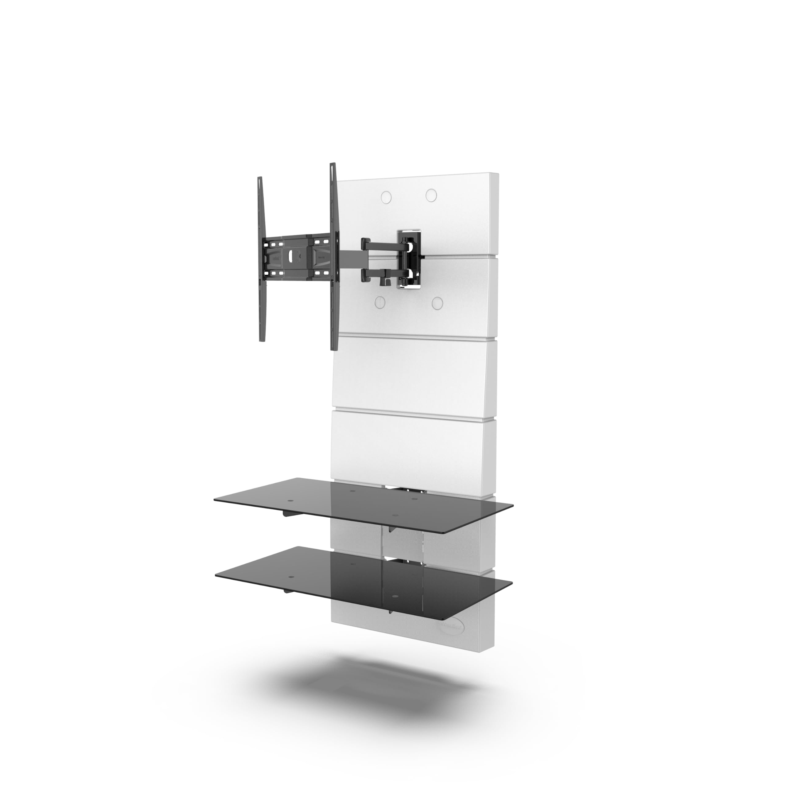 Meliconi GHOST Design 3500 Rotation White Matt Wall Mount TV - Dettaglio