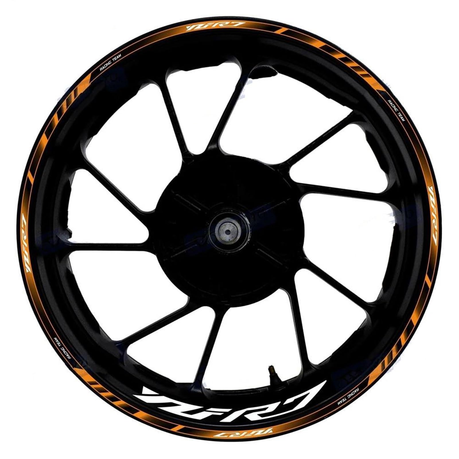 Motorcycle Accessories Reflective Rim Edge Stripes Wheel Stickers for Yamaha YZF R7 YZF-R7(Style 1)