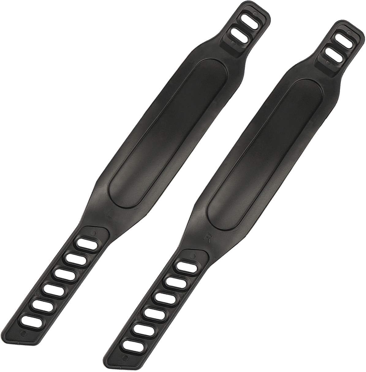 TIANTI 2 Stücke Bike Pedal Straps, Gummi Pedal Gurte, Fahrradpedalriemen, Heimtrainer Pedal