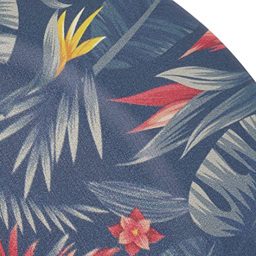 Platos Cargadores Acrílicos con Diseño de Hojas Tropicales, Set de 4 miniatura 5