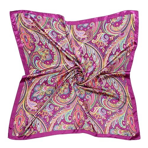 DRESHOW Pañuelos Satén Cuadrados Grandes Pelo...