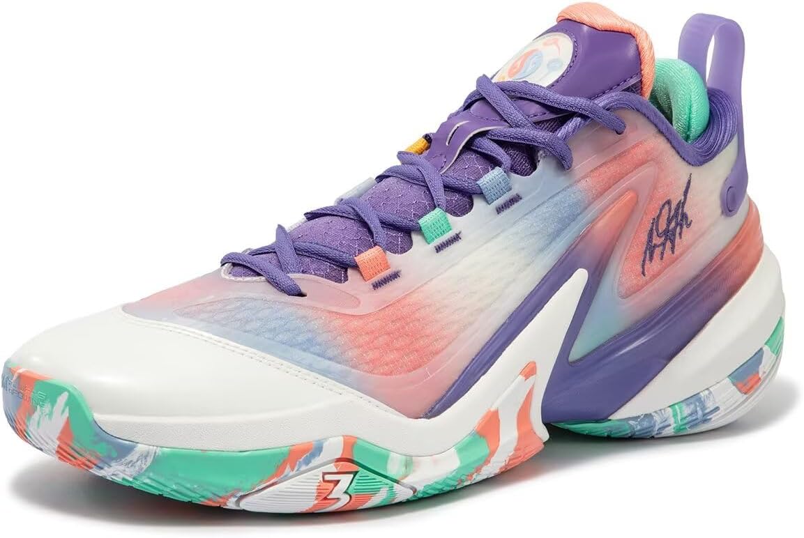 361° AG5 Basketball Shoes for Men Breathable Outdoor Sneakers Cushioning,Lightweight Fashion Anti Slip Shoe for Court Street,Aaron Gordon Signature Zapatillas de baloncesto Hombre - Image 3