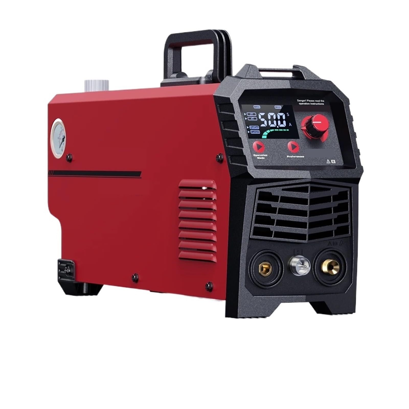 Qaxrzcucd One Color Air Hf Plasma Cutter Digital Contol Portable Inverter Easy To Cut, Powerful Operation