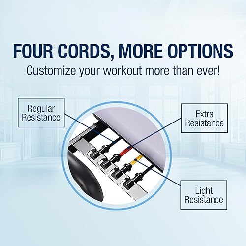 Miniatura 3 de AeroPilates Reformer 4420 Plus - Alfombrilla de entrenamiento de pilates Reformer para gimnasio en casa - Rebotador de entrenamiento cardiovascular