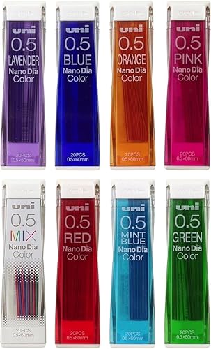 Miniatura 2 de uni Color - Portaminas de 0.020 in, Nanodia, rosa, plomo de 0.020 in