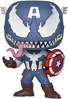 Vista 2 de Funko POP Marvel Venom - Venom Capitán América, Multi