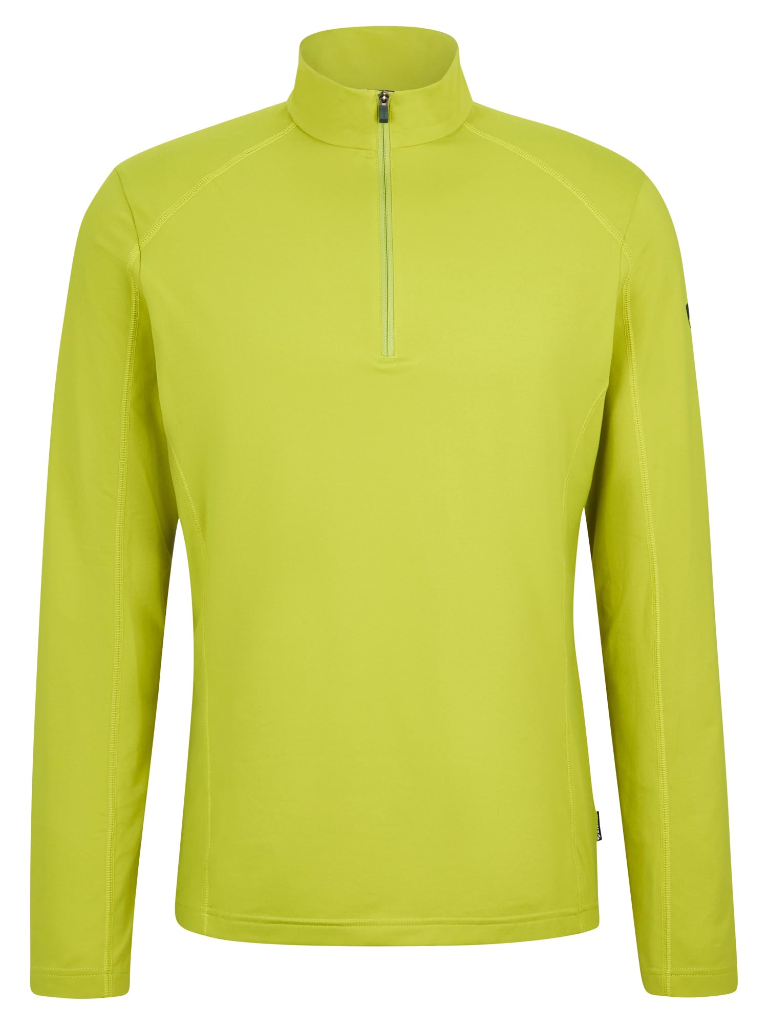 Ziener Men's JELANO-Z Ski Jumper, Midlayer, Functional Shirt, Warm, Elastic, Recycled, Electric Grass, 54