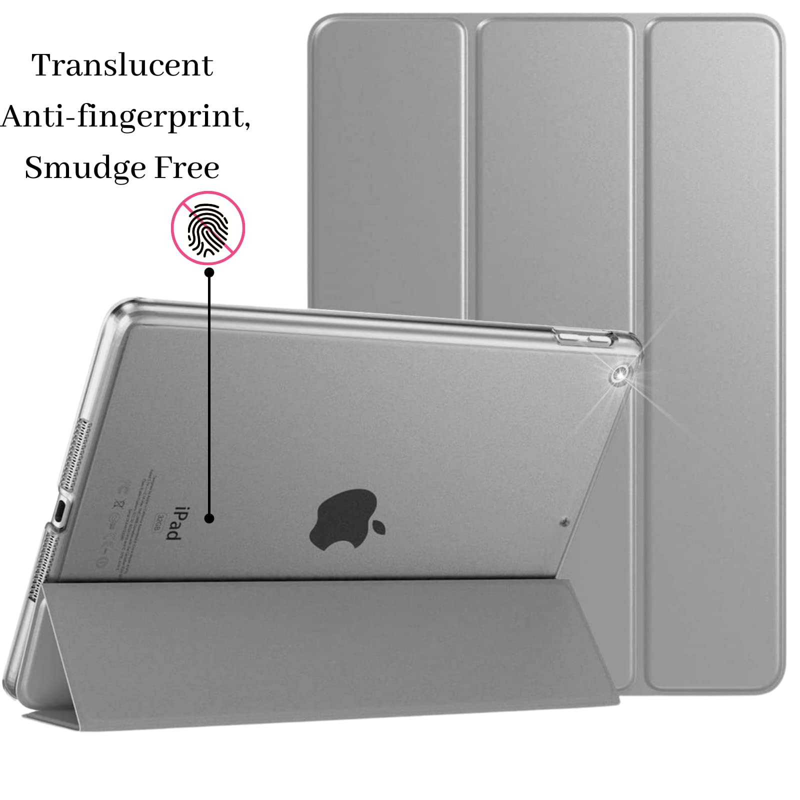 Custodia Greenkiwiis Per IPad Con Supporto E Funzione Sveglia – Compatibile Con Molti Modelli