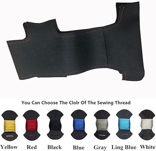 Miniatura 6 de GYZDOG Funda para volante de automóvil personalizada de piel de gamuza para Kia K5 Optima 2019 Ceed Ceed 2019 Forte Cerato AU 2018 Accesorios de