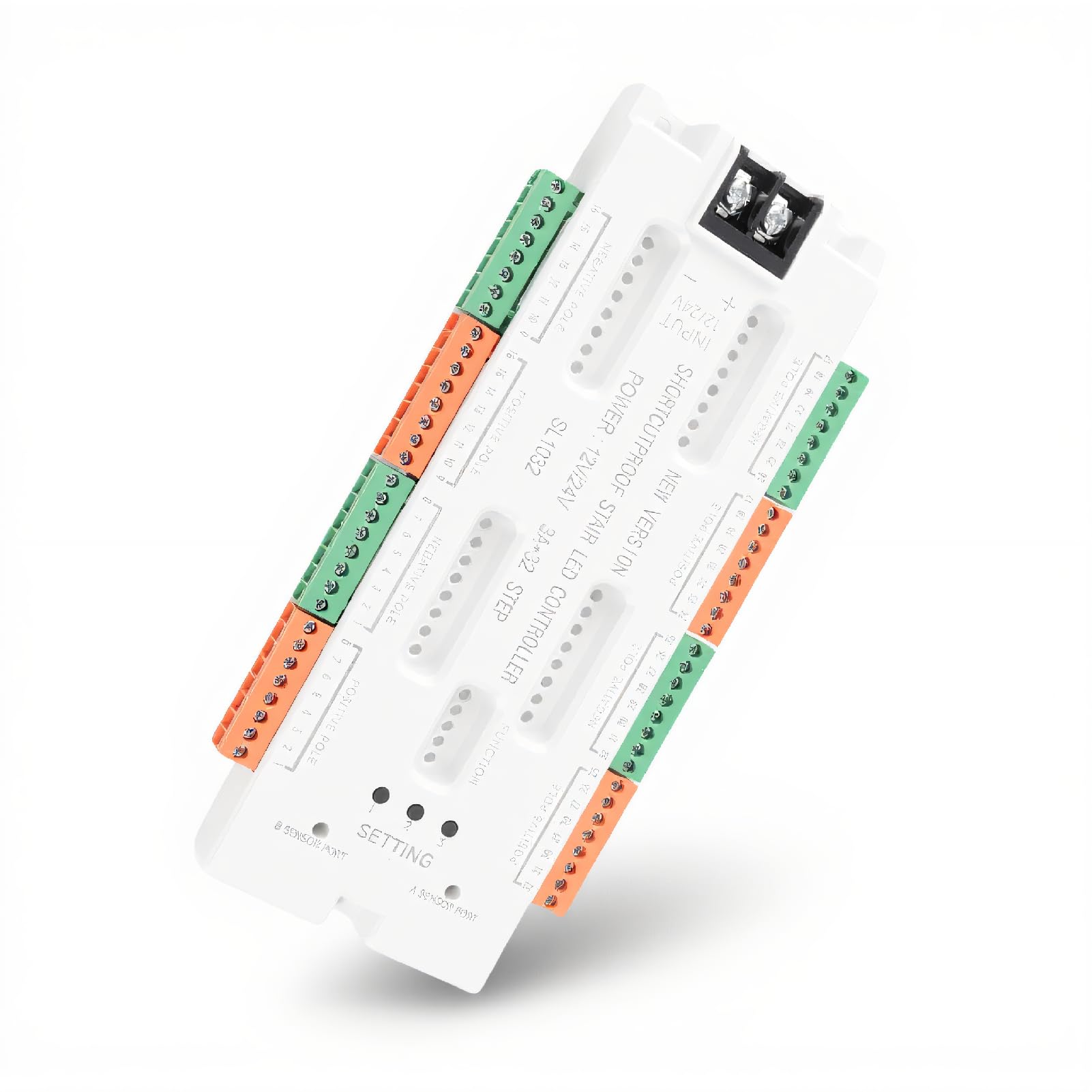 Controller per Luci Scale a LED con Sensore di Movimento a 32 Canali, Controller per Luci Scale a Cascata Automatico Intelligente per Luci Scale