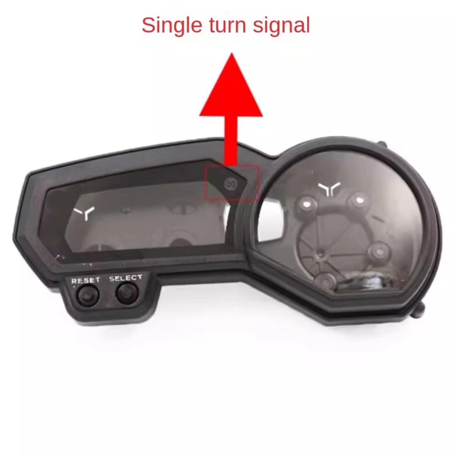 Tachimetro Cassa Compatibile Con Yamaha Per FZ1 N S Per FZ6 N R 2006-2013 Contachilometri Contagiri Contachilometri Contagiri Scatola Contachilometri Moto(Single Turn Set)