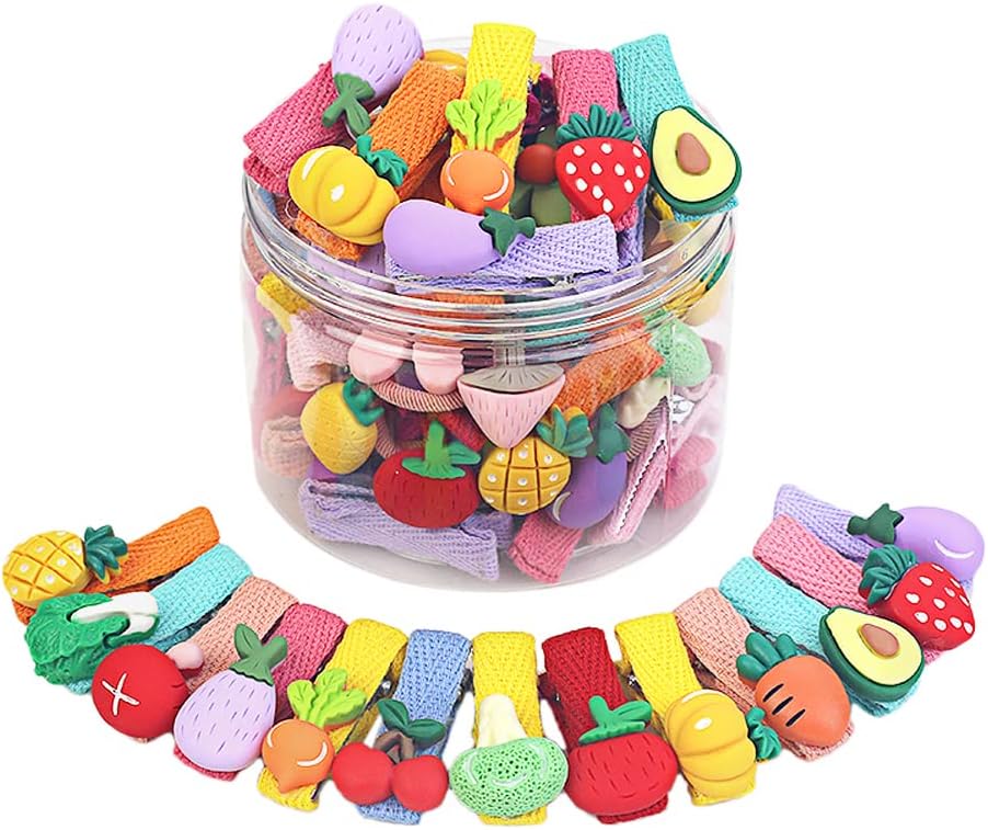 Shining Diva Fashion26 Pcs Colorful Hair Accessories Hair Clips for Girls Kids Baby Girl Toddlers Women Hairband Hair Band Ties (14837hb)
