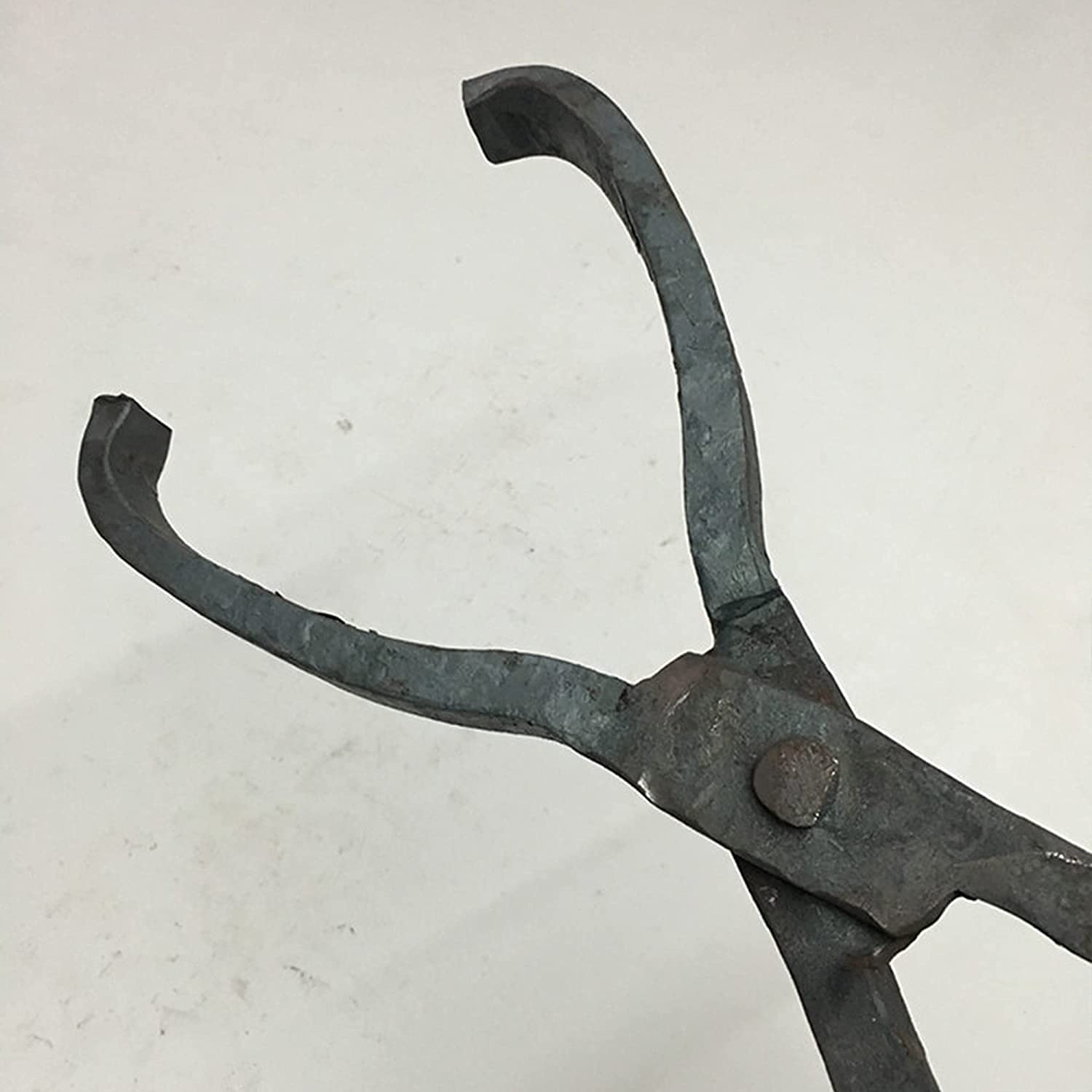 Pinzas de Herrero Pinzas de Herrero Pinzas de Hierro Forja de Herrero Herramientas de Tenaza Ingeniero Forja de Herrero Forjado a Mano Yunque Forjado,80cm