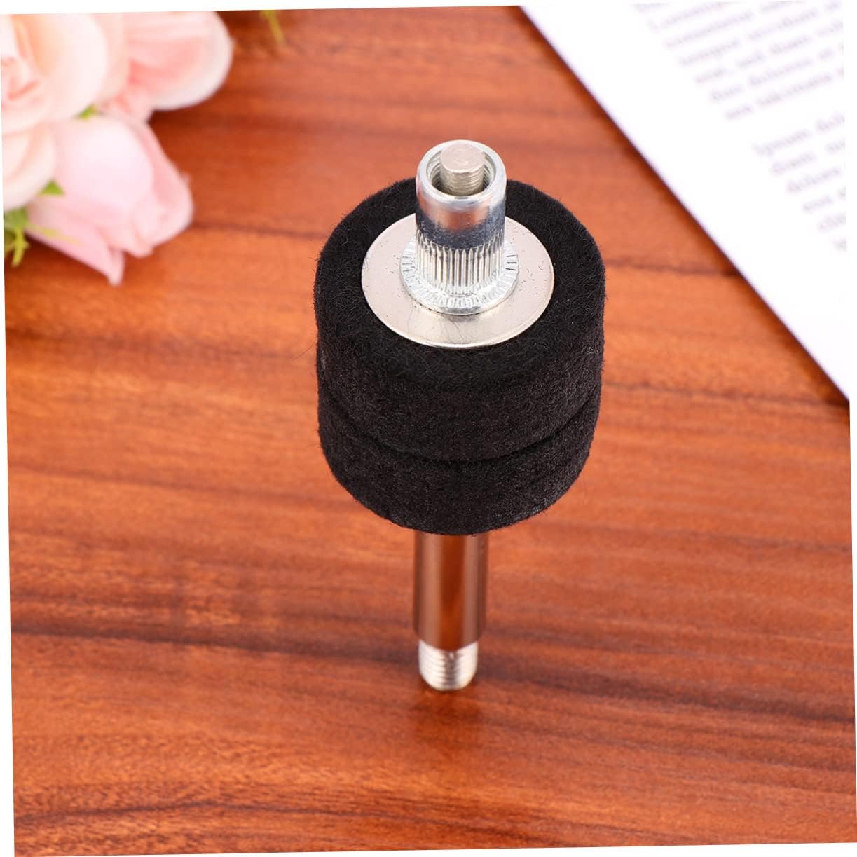 Abaodam 3pcs Alto Drum Cymbal Screw Replacement Iron Plated Drum Accessories for Cymbal Stacker