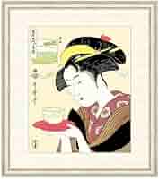 喜多川歌　美人絵　6枚 高名美人六家撰 高島ひさ | 喜多川歌麿 | 収蔵品詳細 | 作品を