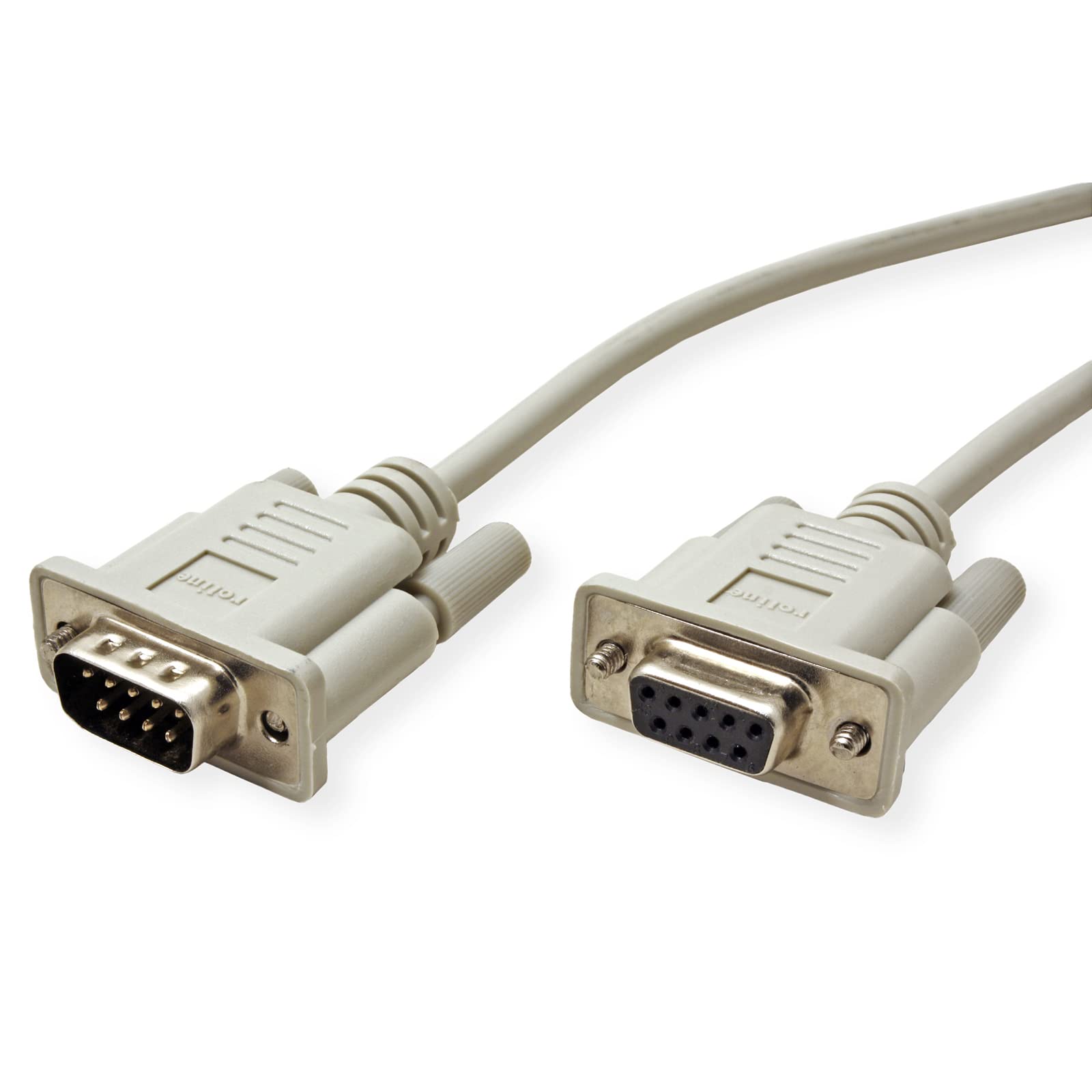 Roline Cable RS232 9pin ST-BU, 10 m