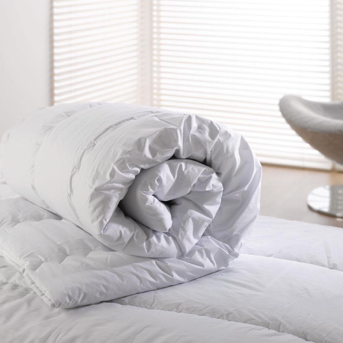 Mitre Linen White Mitre Comfort Bounceback Duvet Zip And Link