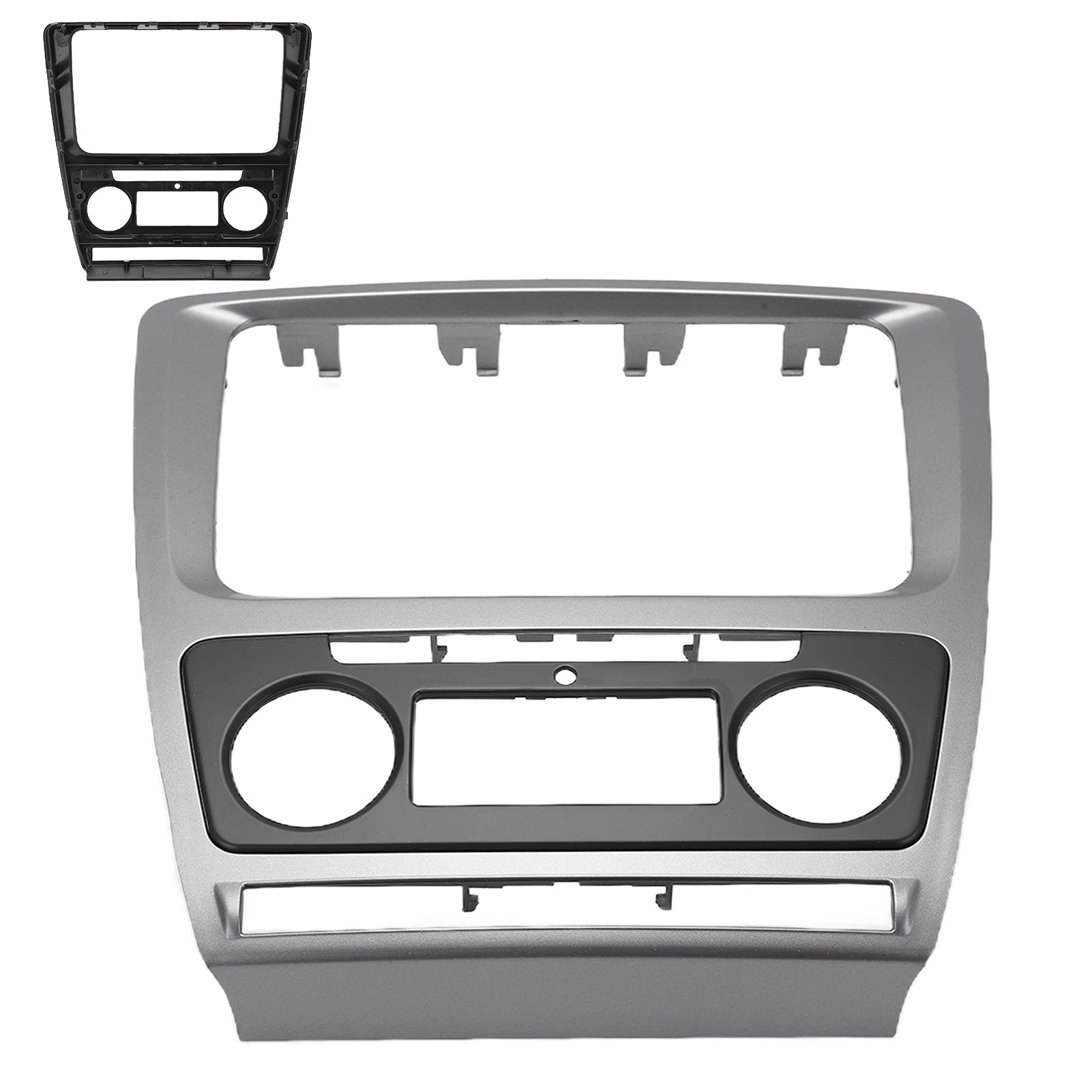 2Din Auto Radio Einbaurahmen, Ersatz für Fahrzeuge 2008-2013, Stereoblende für Tuning, Einbaukit for Autobesitzer und Aftermarket Radio Installation